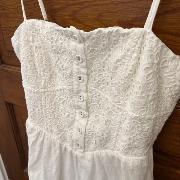 Heartloom Women's size XS Giovanna Dress NWOT's Cond. White $139 - Picture 6 of 15